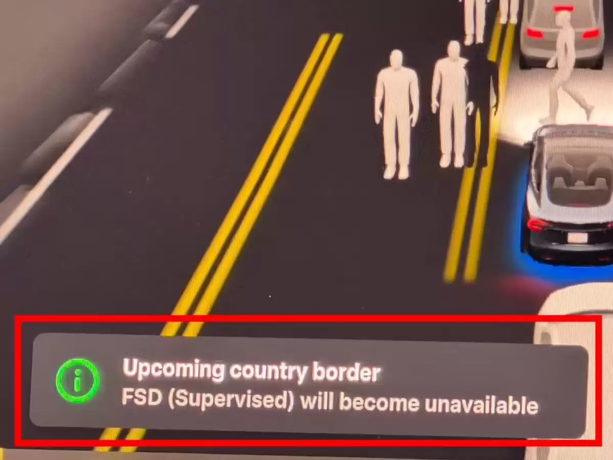 即将登陆欧洲市场？特斯拉FSD可识别国家边界并暂时停用