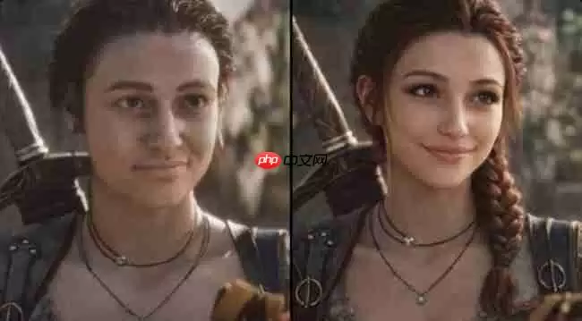 网友将《神鬼寓言4》NPC大妈改成黑美人 顺眼多了！