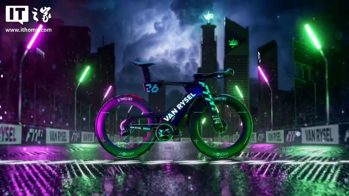 迪卡侬旗下Van Rysel推出FTP²概念电助力自行车：取消传统脚踏板、整车总重15千克