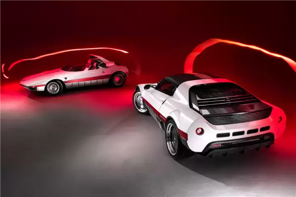 车头配跳灯 用上丰田V6机增!50多年前的传奇概念跑车量产版发布