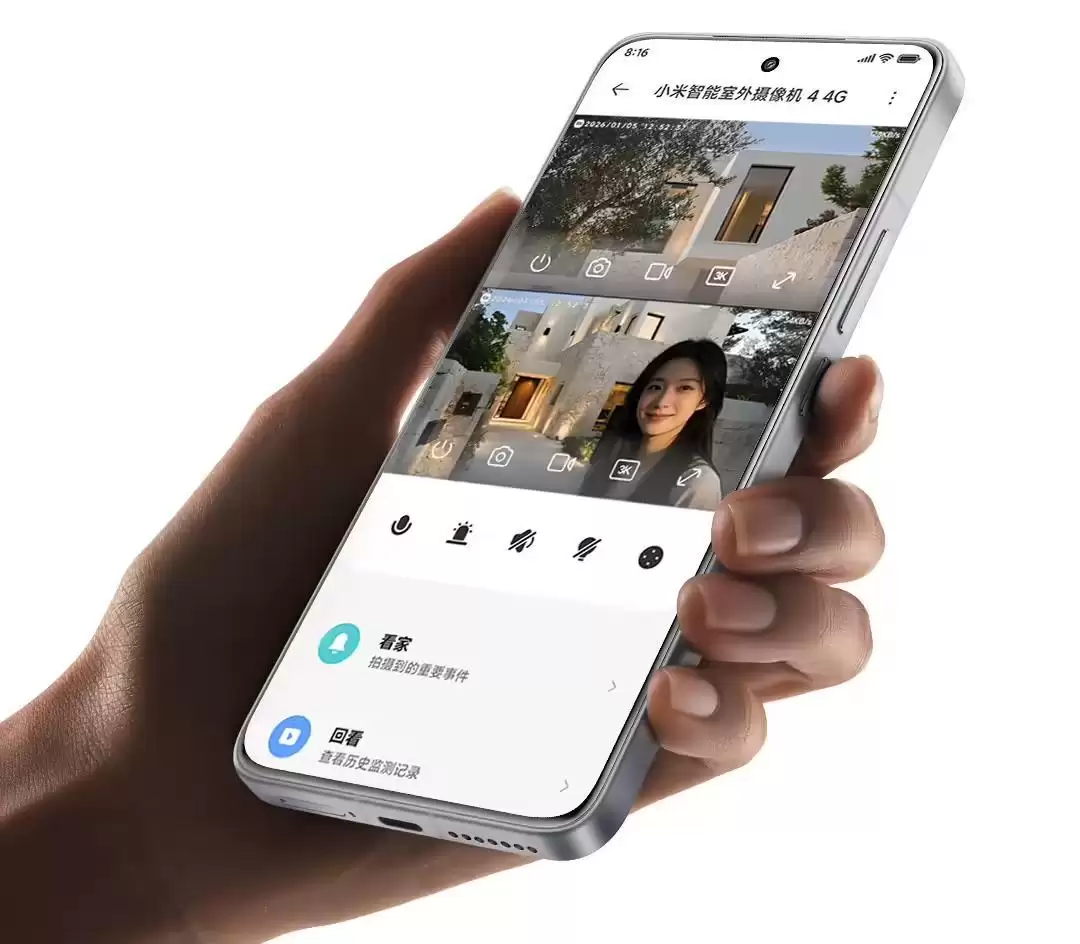 小米首款户外4G摄像机发布，内置中国电信/联通双不限SIM卡且流量免费