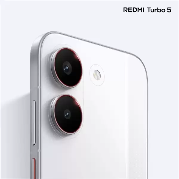 2K档罕见!REDMI Turbo 5用上金属中框+2.5D玻璃背板