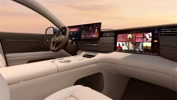 首个量产四轮全线控转向SUV 上汽智己LS9 HYPER官图发布