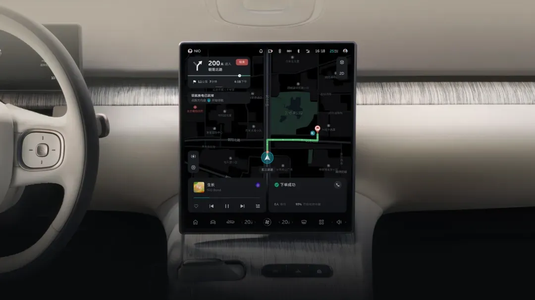 蔚来世界模型NWM新版推送:新增城区导航换电功能