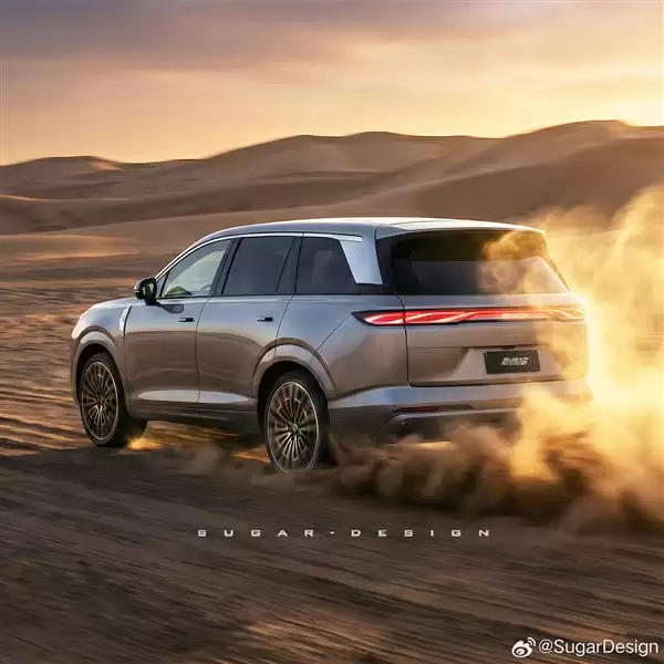 比亚迪王朝大六座旗舰SUV 全新大唐非官方效果图发布