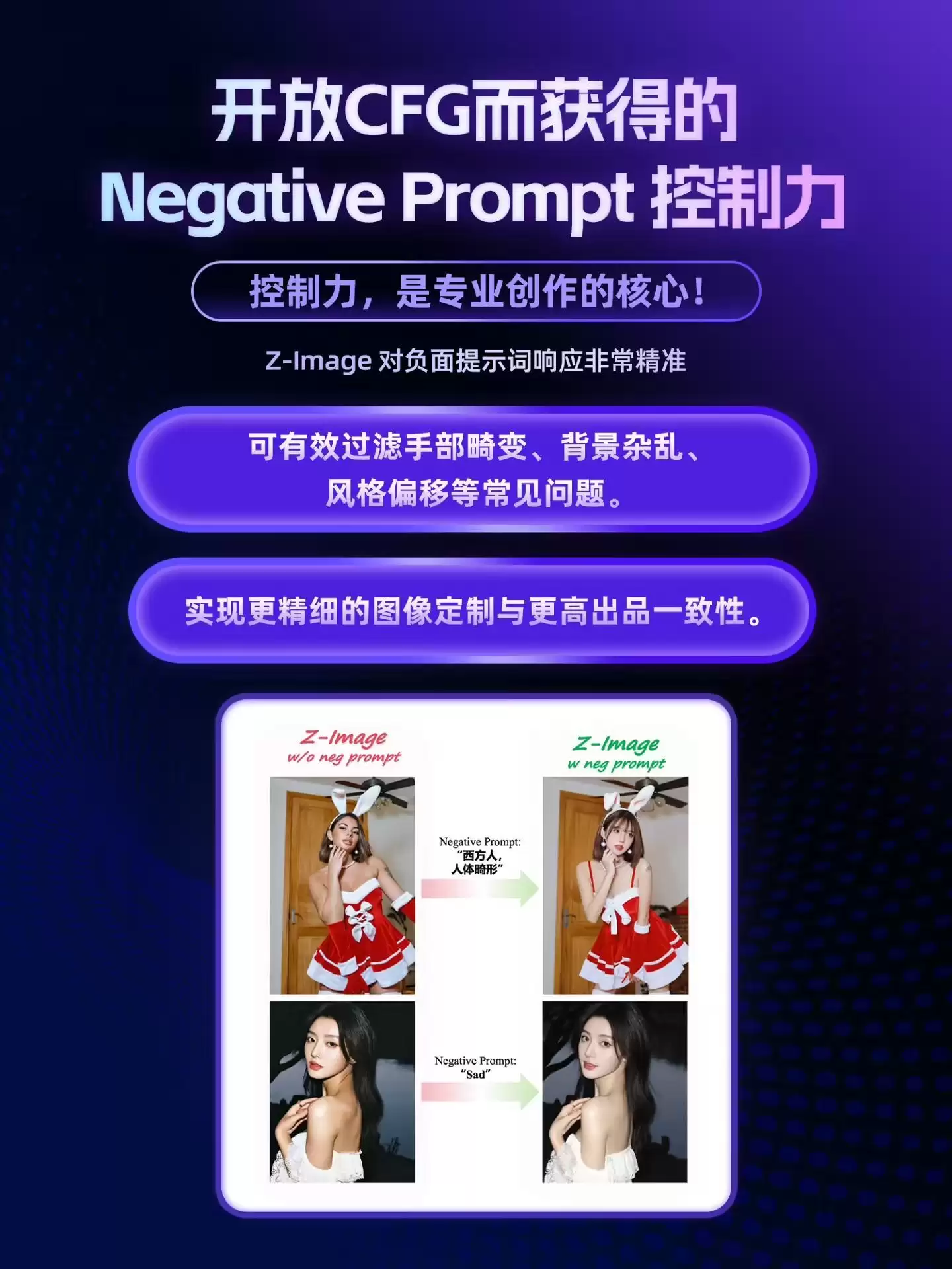 阿里云通义开源6B参数Z-Image基座模型，生成图片拒绝AI“大众脸”