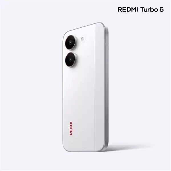 2K档罕见!REDMI Turbo 5用上金属中框+2.5D玻璃背板