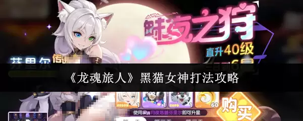 《龙魂旅人》黑猫女神打法攻略