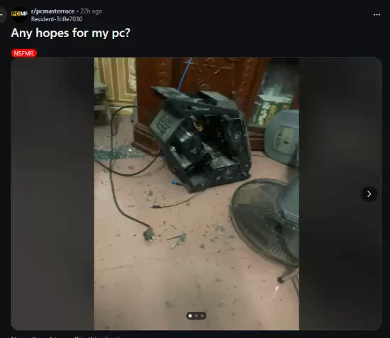 用户因制止家暴致电脑被毁求助，网友呼吁保障人身安全优先