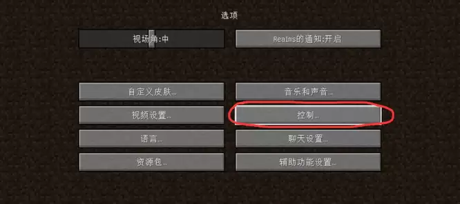 我的世界方向键怎么调