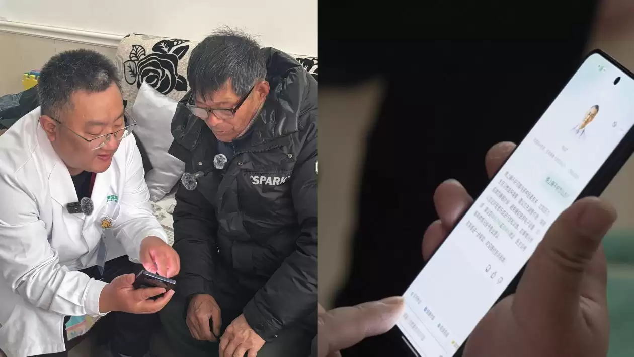 大屏AI手机有多实用？开箱刘强东送光明村村民的“神秘年货”