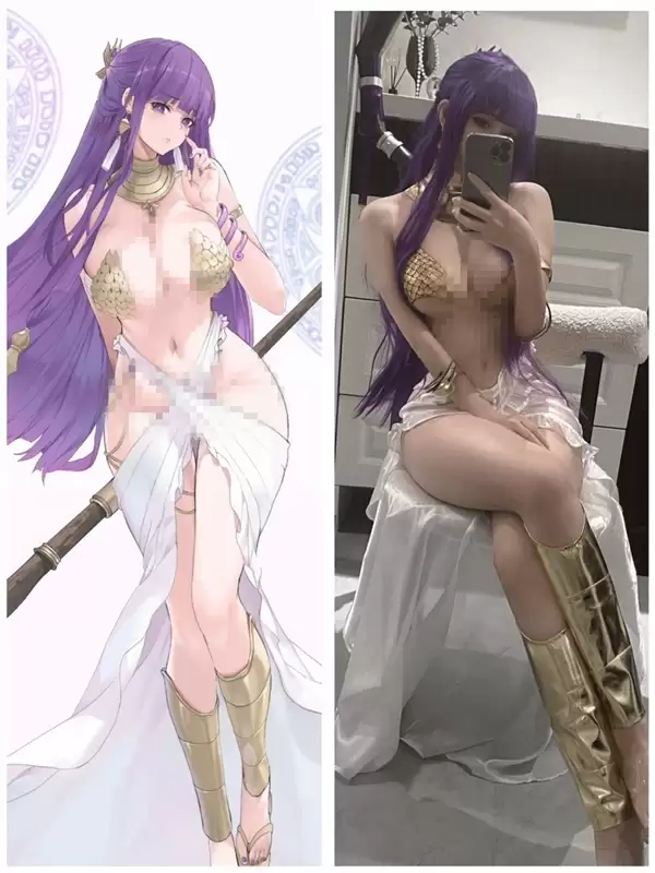 美女Coser被绅士画家肯定:让人心动了