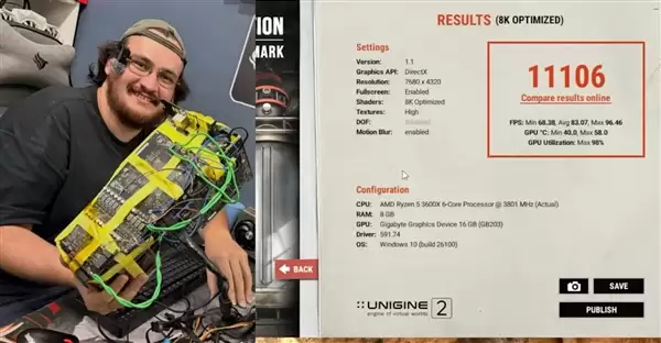 显卡PCB被打个洞还能用！巴西大神神级修复：成功点亮还拿下世界纪录