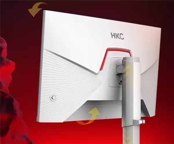 HKC战舰S7W显示器首发919元:2K 235Hz屏、纯白外观