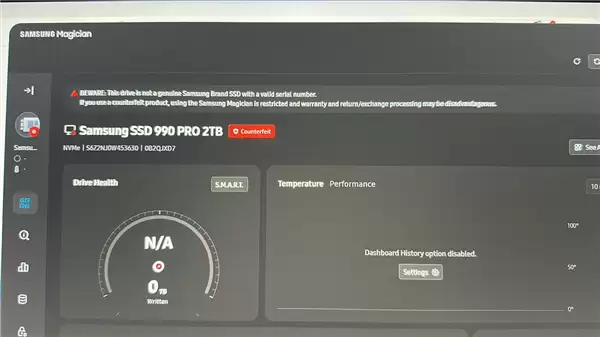 捡便宜买2TB三星990 PRO被骗:速度仅20MB/s!Windows竟还显示正品