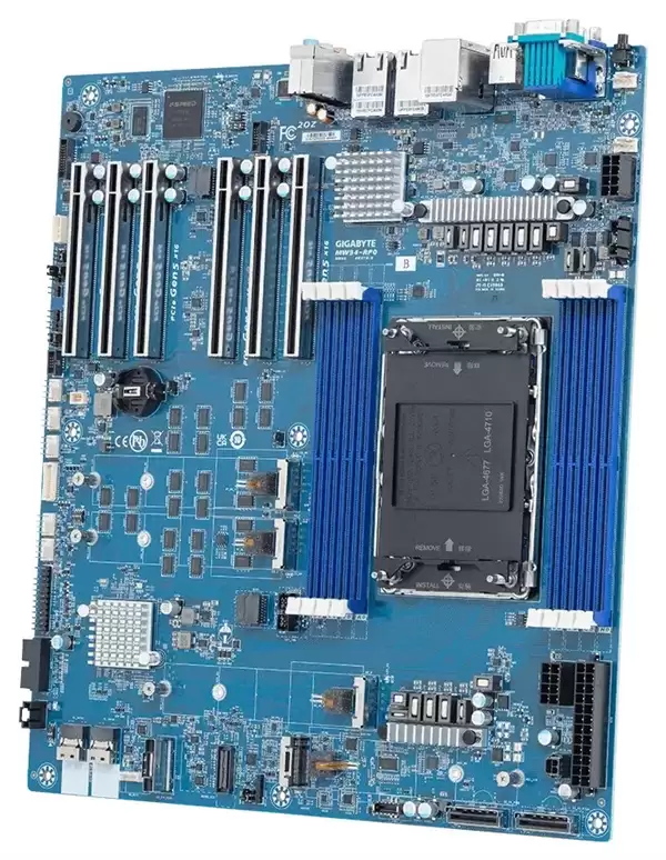 技嘉发布两款至强600工作站主板:最高支持86核与128条PCIe 5.0