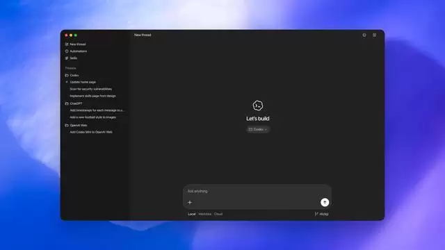 OpenAI推出macOS版Codex应用：整合智能化开发逻辑