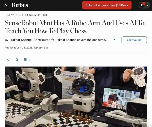 4.9 亿次刷屏 CES!元萝卜凭中国智造影响全球家用机器人格局