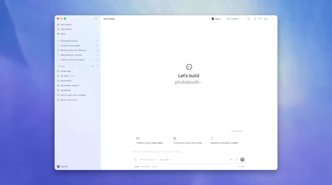 免费！OpenAI深夜送福利，发Codex应用，指挥多智能体干活