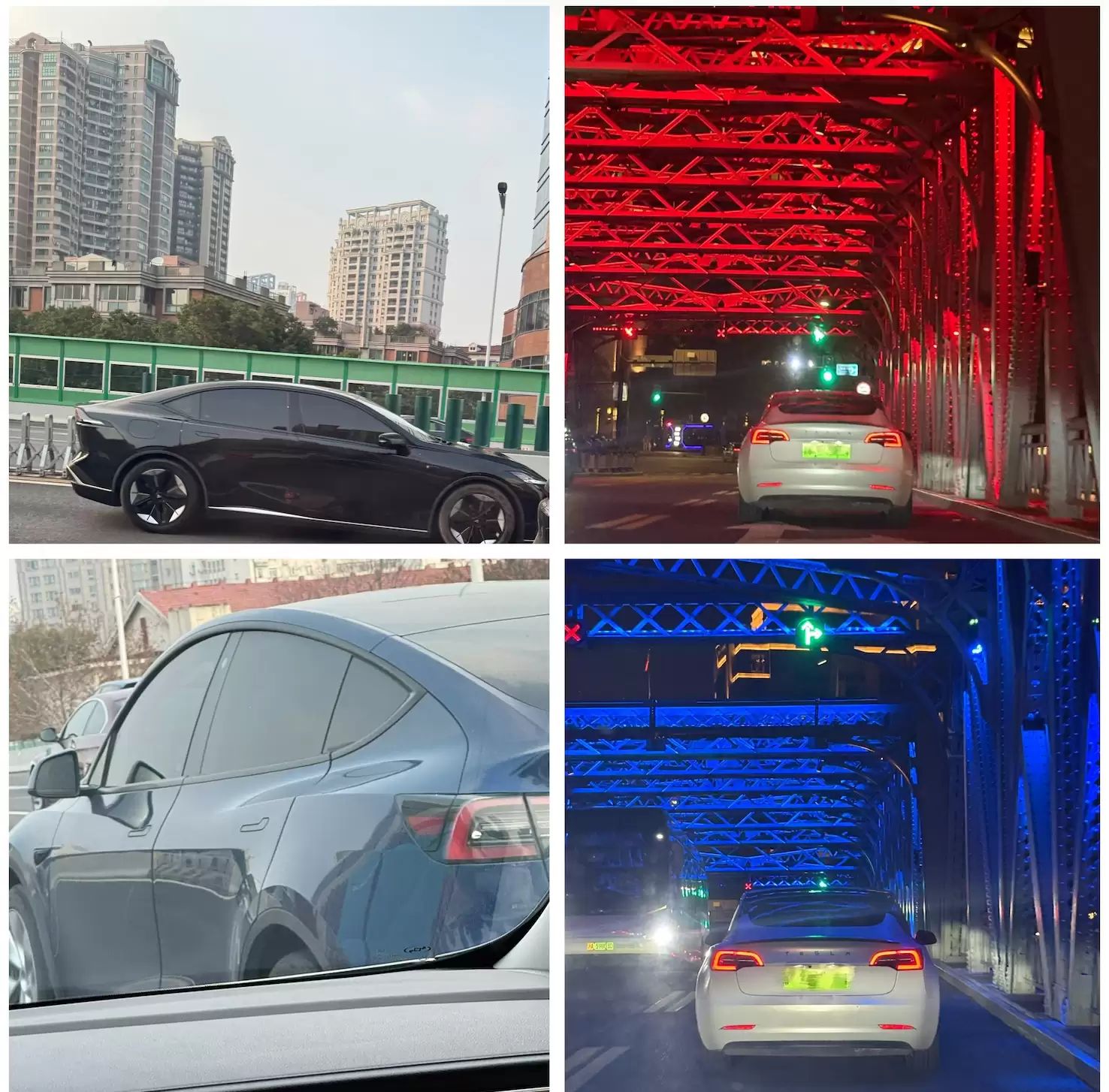 马斯克母亲晒偶遇特斯拉图片，网友：这是深蓝