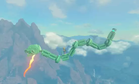 玩家在王国之泪中造出无翼悬浮飞龙引热议