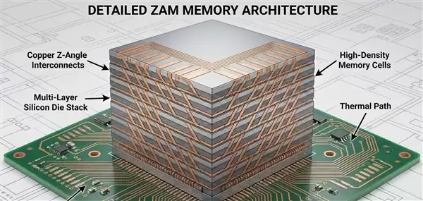 Intel计划复活内存业务:ZAM单芯片最高512GB 功耗比HBM降低50%