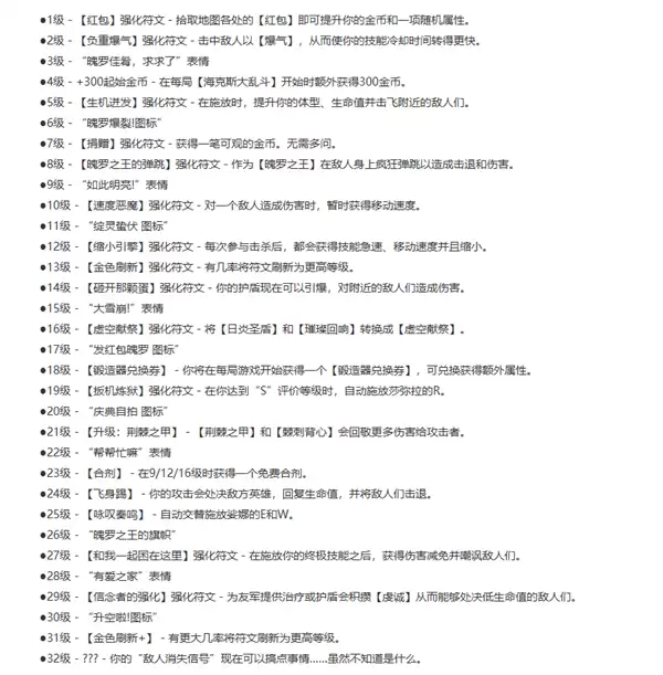 《英雄联盟》国服今日更新 海克斯大乱斗大升级：一口气新增45个强化符文