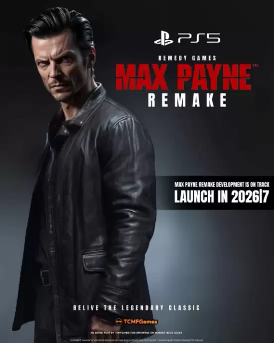 马克思佩恩重制版稳推中,或因GTA6档期延至2027年发售