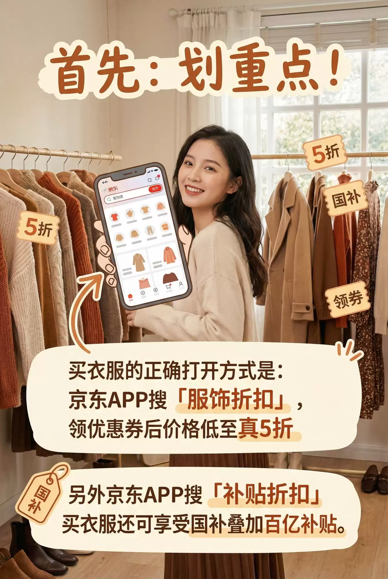 买衣服怎么领优惠券?怎么买衣服才是真的便宜又划算?买衣服思路分享!