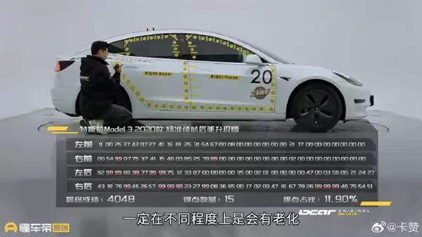 10万买辆跑了18万公里二手特斯拉Model 3 对比新车测试：续航让人惊讶