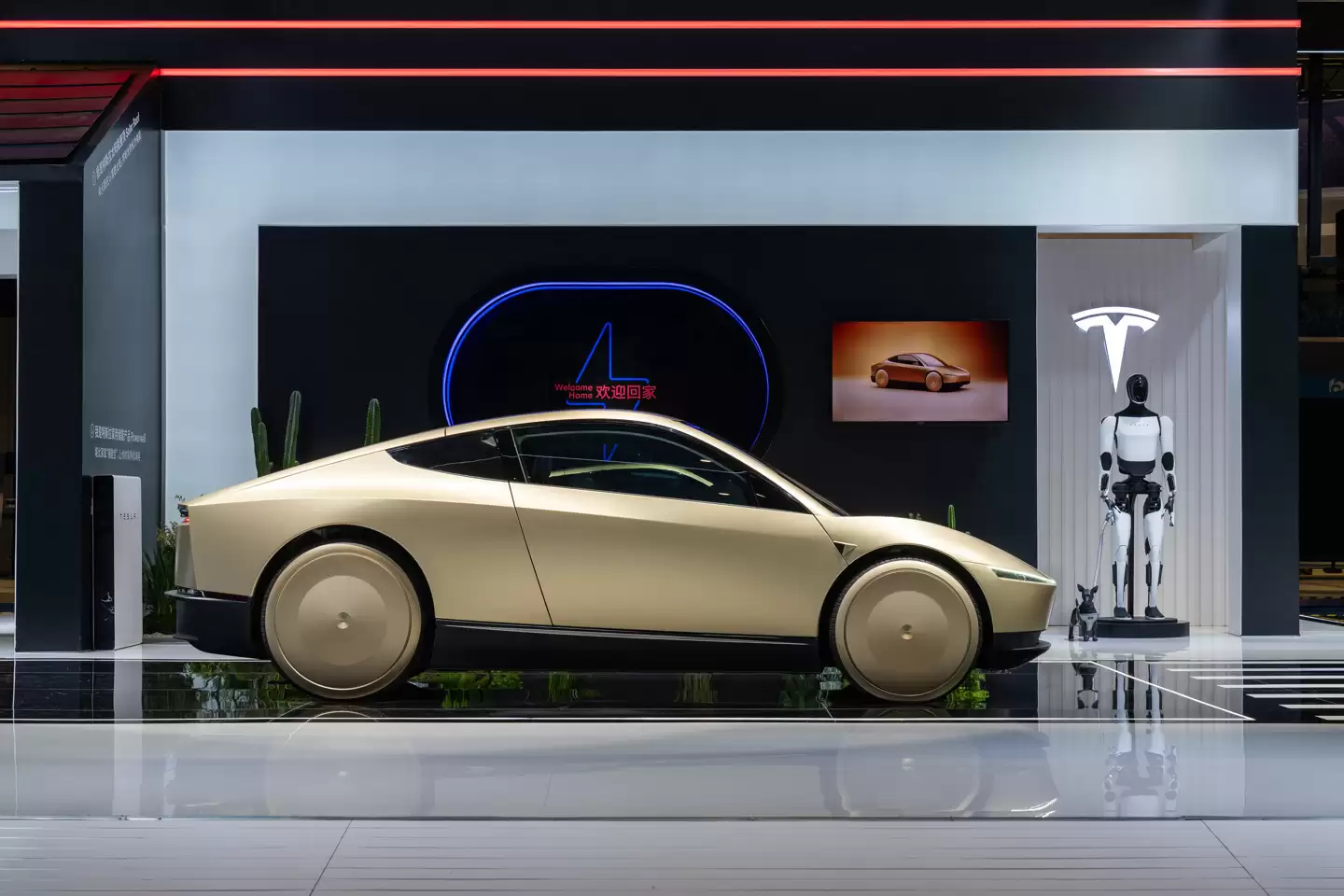 特斯拉：赛博无人驾驶电动汽车Cybercab将在得州超级工厂量产并投运