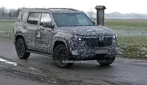 全新三菱帕杰罗路试曝光:2026年发布,纯自主硬派越野SUV