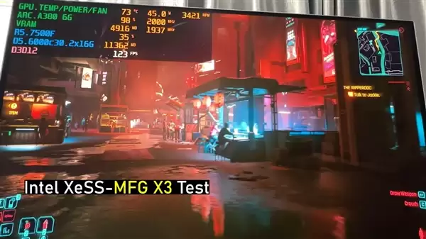 四年老卡战未来!Intel锐炫A380成功启用XeSS 3多帧生成!帧率直接翻三倍