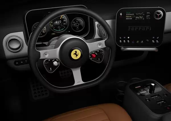 法拉利苹果风内饰