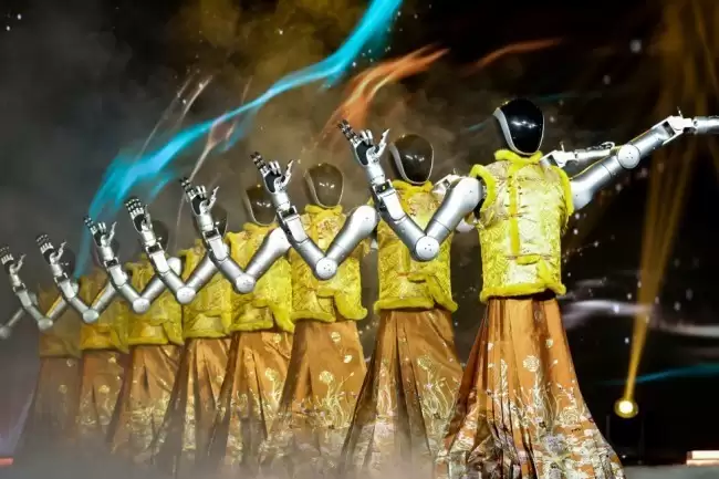 全球首届机器人春晚惊艳亮相！京东“机器人”搜索量同比增超400%