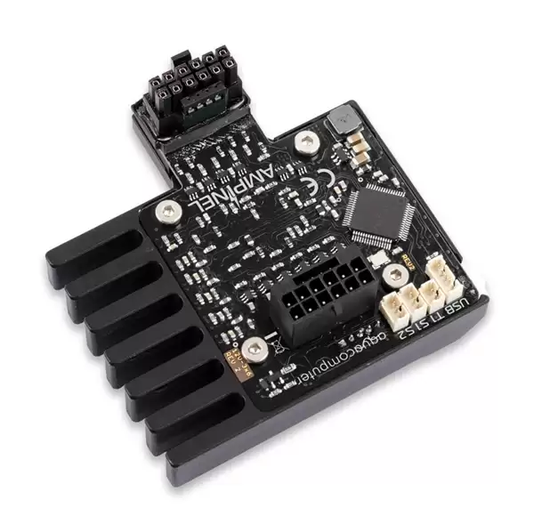 终结烧卡！德国水冷厂推智能12V-2X6转接头：主动分配电流防过载