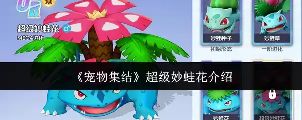 《宠物集结》超级妙蛙花介绍