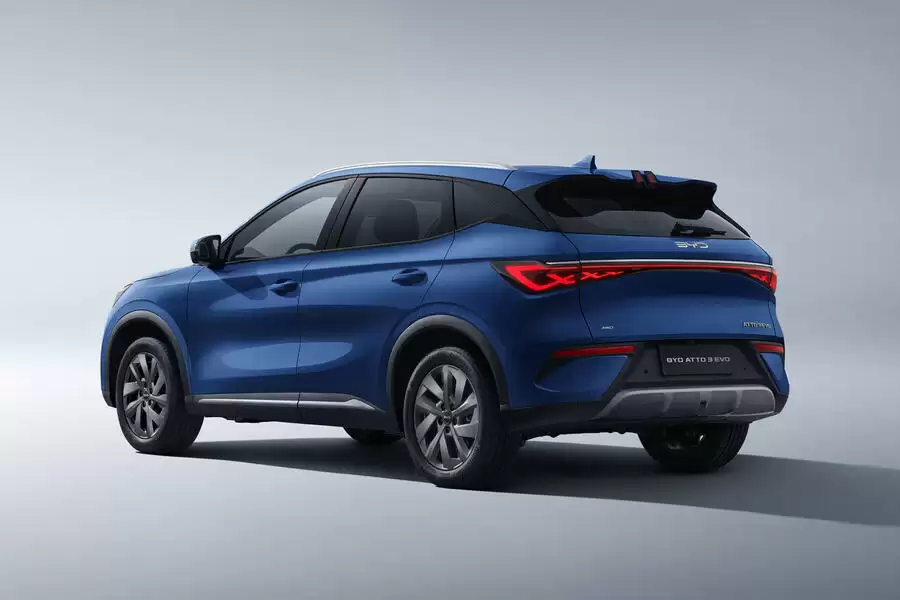 比亚迪海外发布新款元PLUS“ATTO 3”：升级800V平台，新增双电机车型