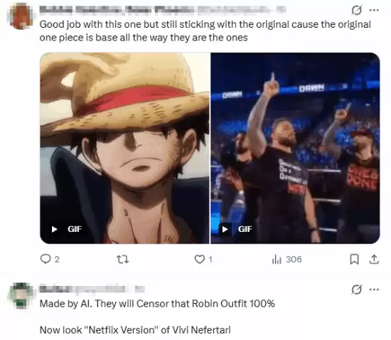 这才是真人版！网友用AI还原《海贼王》罗宾上船名场面