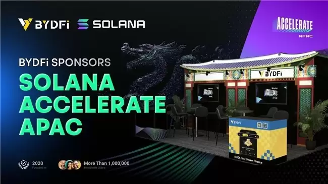BYDFi亮相Solana Accelerate APAC 深化Solana交流