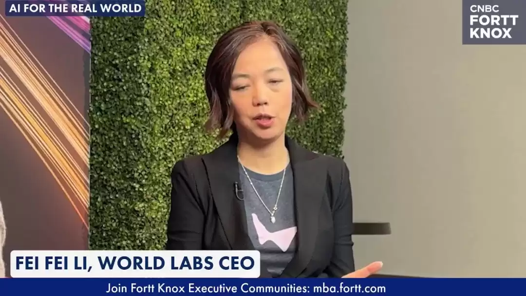 AI教母李飞飞最新访谈:AI的下一个前沿不是语言,而是空间智能