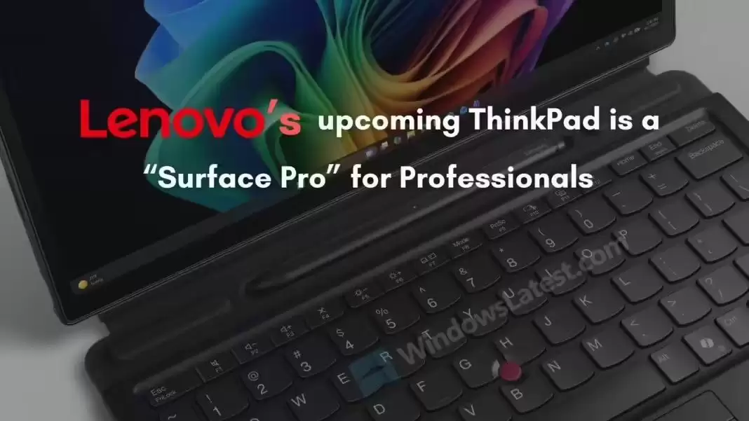 联想ThinkPad X13 Detachable二合一笔记本渲染图曝光：收窄边框，键盘配经典小红点