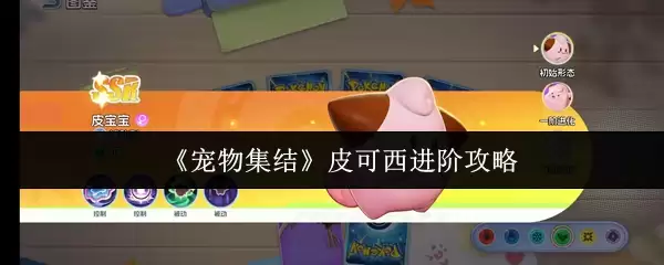 《宠物集结》皮可西进阶攻略