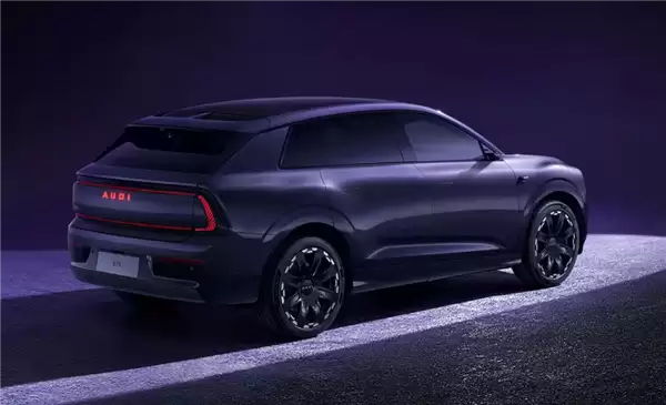 最具未来感的奥迪SUV来了!E7X量产版实车曝光:最大续航751km