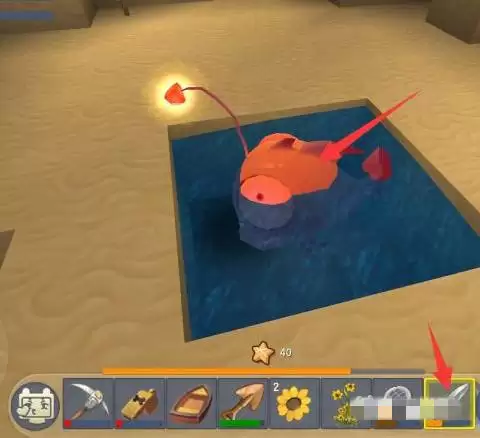 迷你世界荧光晶体如何获得