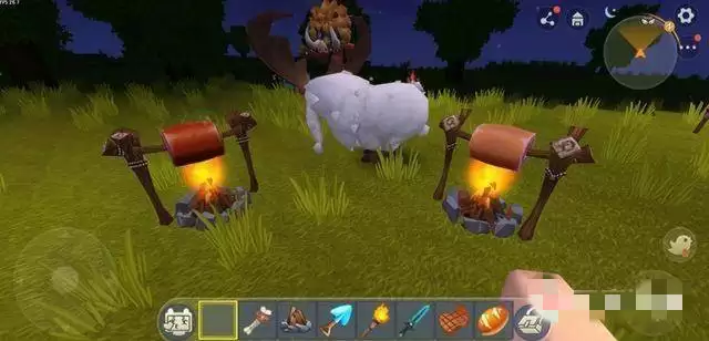 迷你世界巫术骨锤怎么驯服野人2026