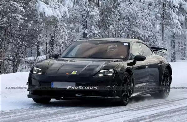 保时捷全新Taycan高性能版谍照曝光，目标纽北7分钟内破纪录