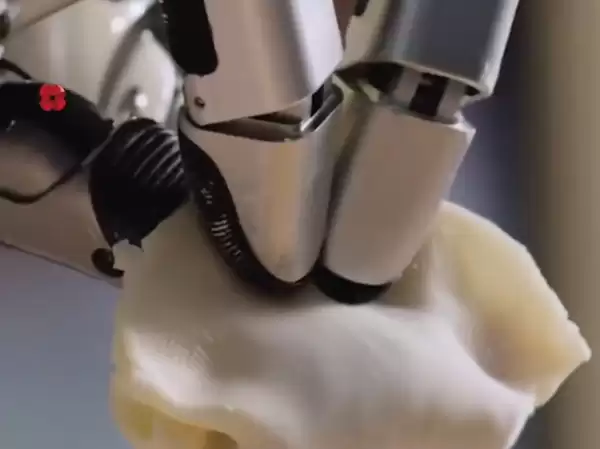 北京台春晚机器人进化到包饺子，0.8秒捏好面皮