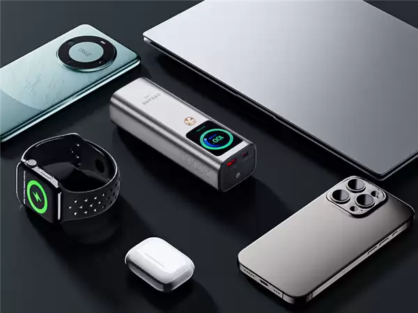 399元 追觅推出自带线165W带屏移动电源：2C+1A