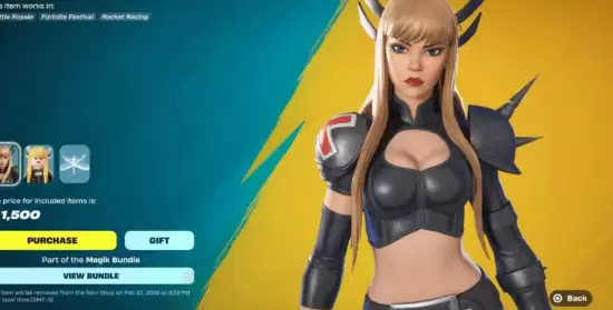 堡垒之夜魔剑客皮肤深V设计引争议：忠于原著还是偏离适龄定位？